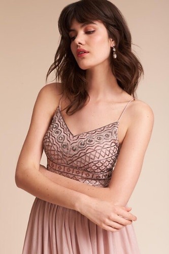 BHLDN Anthropologie Bristol Dress Sz 10 