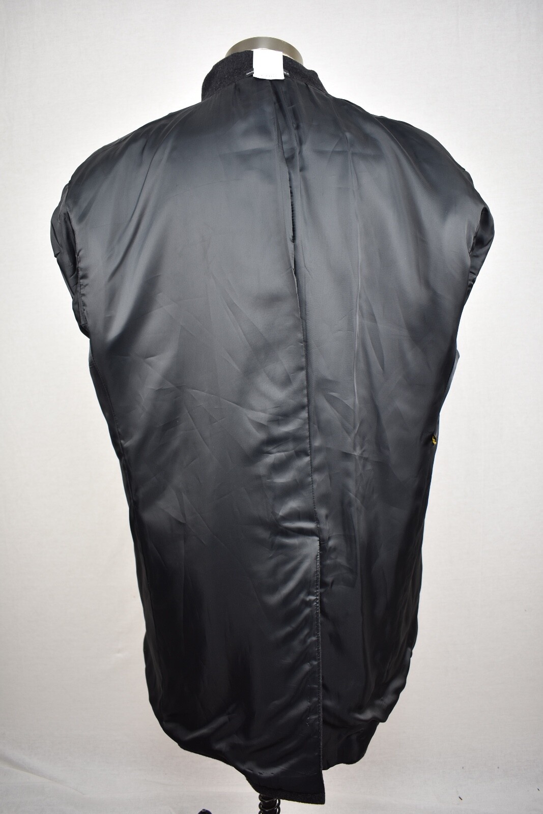 Bill Blass Solid Dark Gray Flannel Wool Three But… - image 7