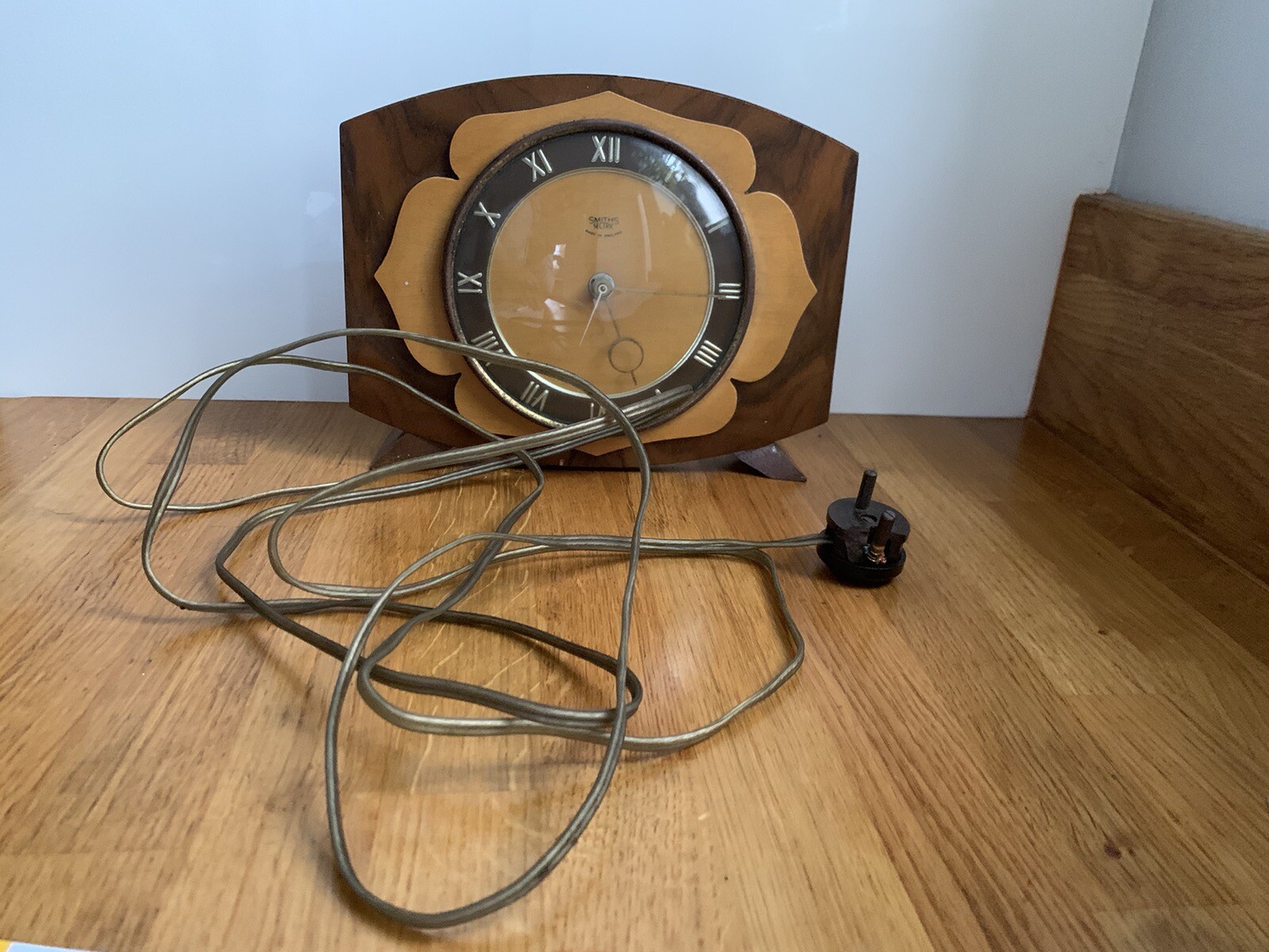 Smiths Sectric Electric Mantle Clock Fully Working. Art Decor, Orlakiely Style eBay