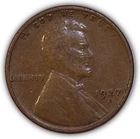 1927-S Lincoln Wheat Cent Extremely Fine XF Coin #22907
