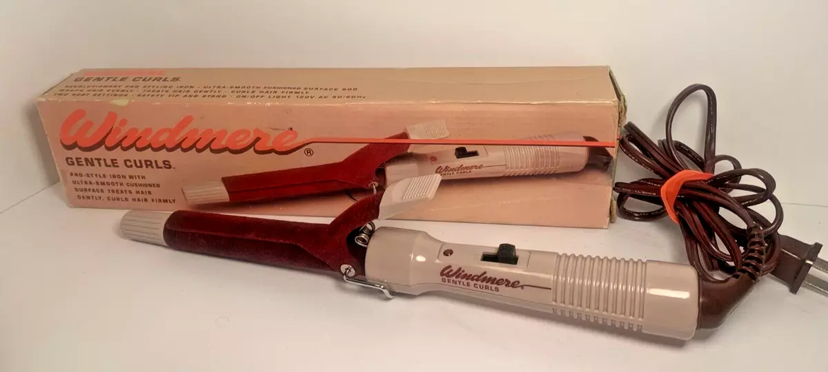Velvet clearance curling iron