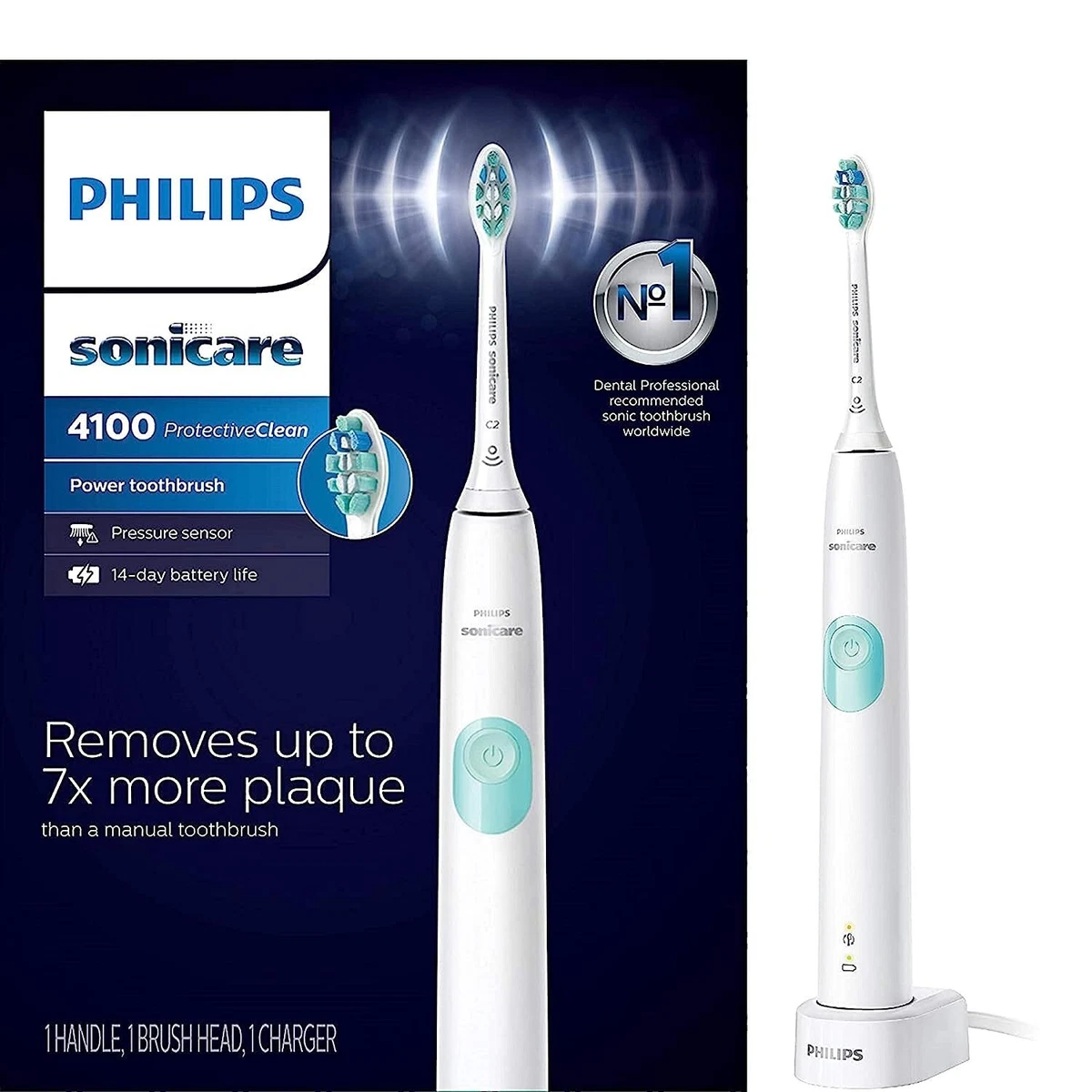 Philips Sonicare ProtectiveClean 4100 Rechargeable Electric