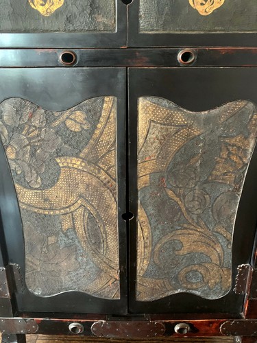 Rare Japanese Traveling Chest Edo Period - Picture 9 of 12