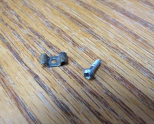 Vintage 1958 Fender String Tree and Screw.........Original