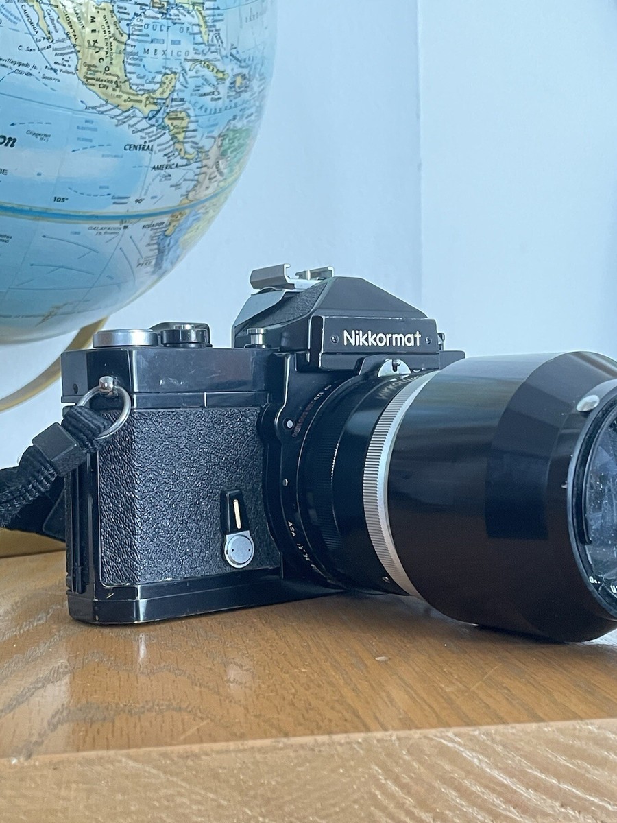 Nikon Nikkromat NIPPON KOGAKU JAPAN Film Camera With Nikkoro-Q