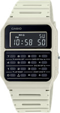 Casio CA53WF-8B, 8-Digit Calculator Watch, Resin Strap, Alarm, Chronograph, NEW