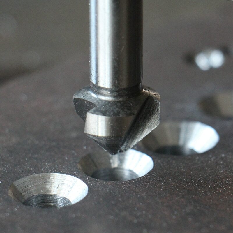 HSS Countersink Drill Bits 3 Flutes 90 Degree Chamfering Tool 30/40MM ...