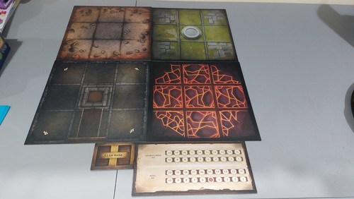 RuneScape Kingdoms: Shadow of Elvarg Game Board Boss/Clan Bank Like New!! - Picture 1 of 3