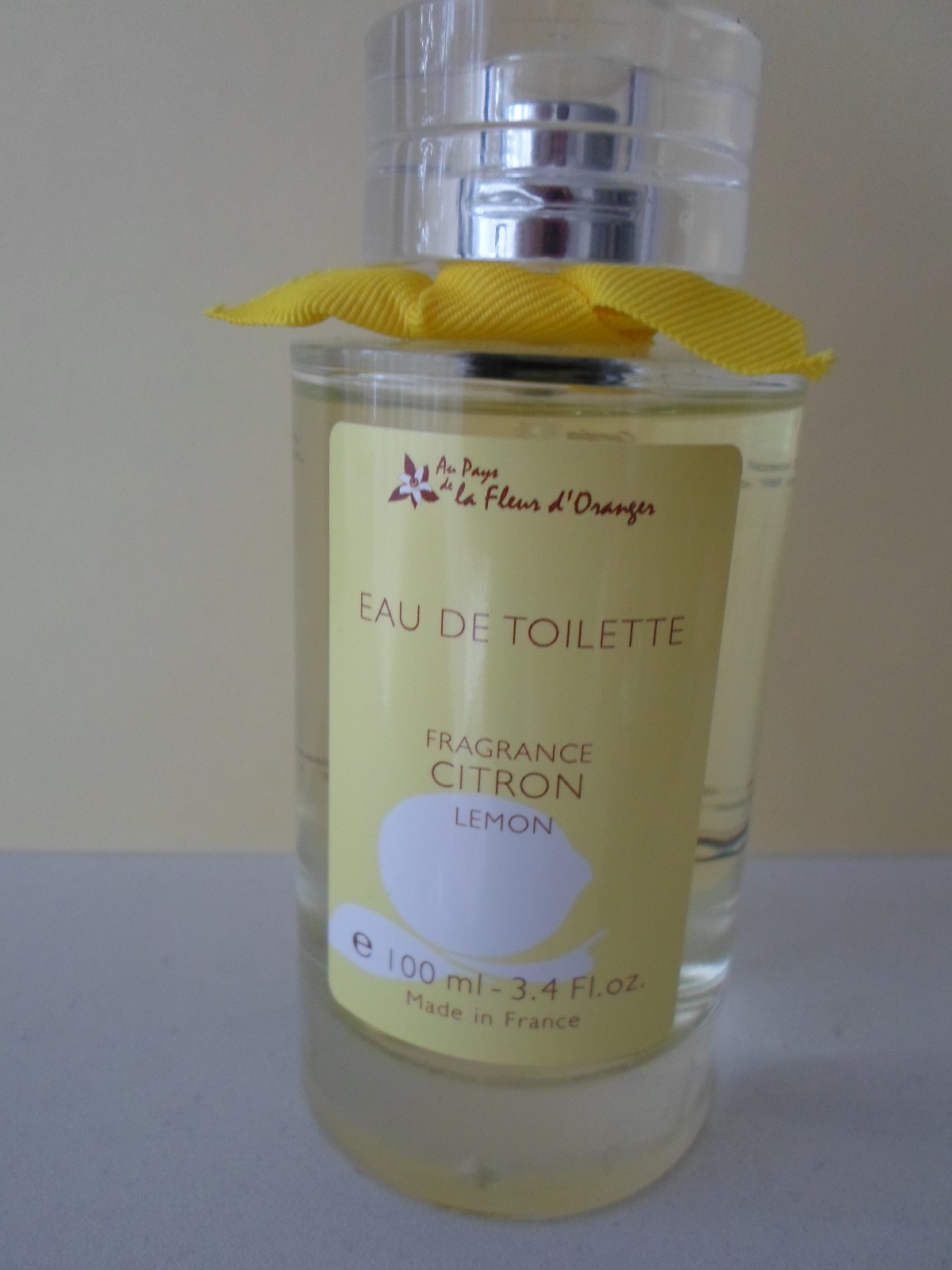 Eau de Toilette Citron Au Pays de la Fleur d'Oranger 100 ml