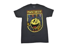 Pac-Man Mens Pacman With Ghosts Retro Graphic Shirt New XL