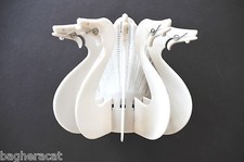 SWAN DRI HANGER FOR LINGERIE  HOSIERY: EXQUISITE 1940s VTG, KAROFF ORIGINALS