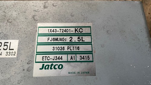 2001 2002 2003 2004 2005 JAGUAR X-TYPE V6 2.5 TRANSMISSION MODULE 1X43-72401-KC - Picture 2 of 5