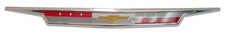 1962 62 Chevy Impala Belair Biscayne Chrome Hood Emblem Assembly