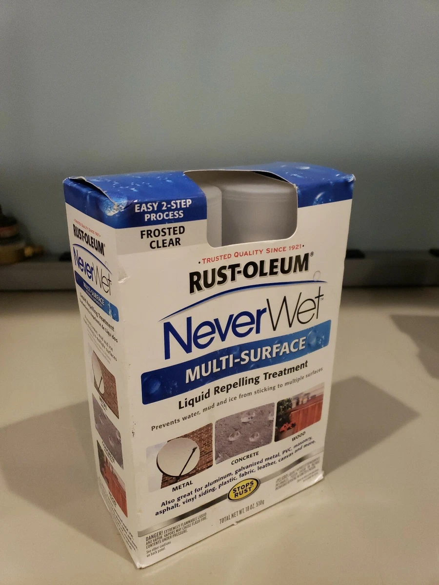 Rustoleum neverwet hotsell frosted clear