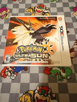 Pokemon Ultra Sun (Nintendo 3DS, 2017) COMPLETE IN BOX (CIB) Tested & Working!