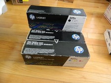 GENUINE SET 4 HP TONER CE410X CE411A CE412A CE413A HP 300 mfp 400 305A NEW 305X