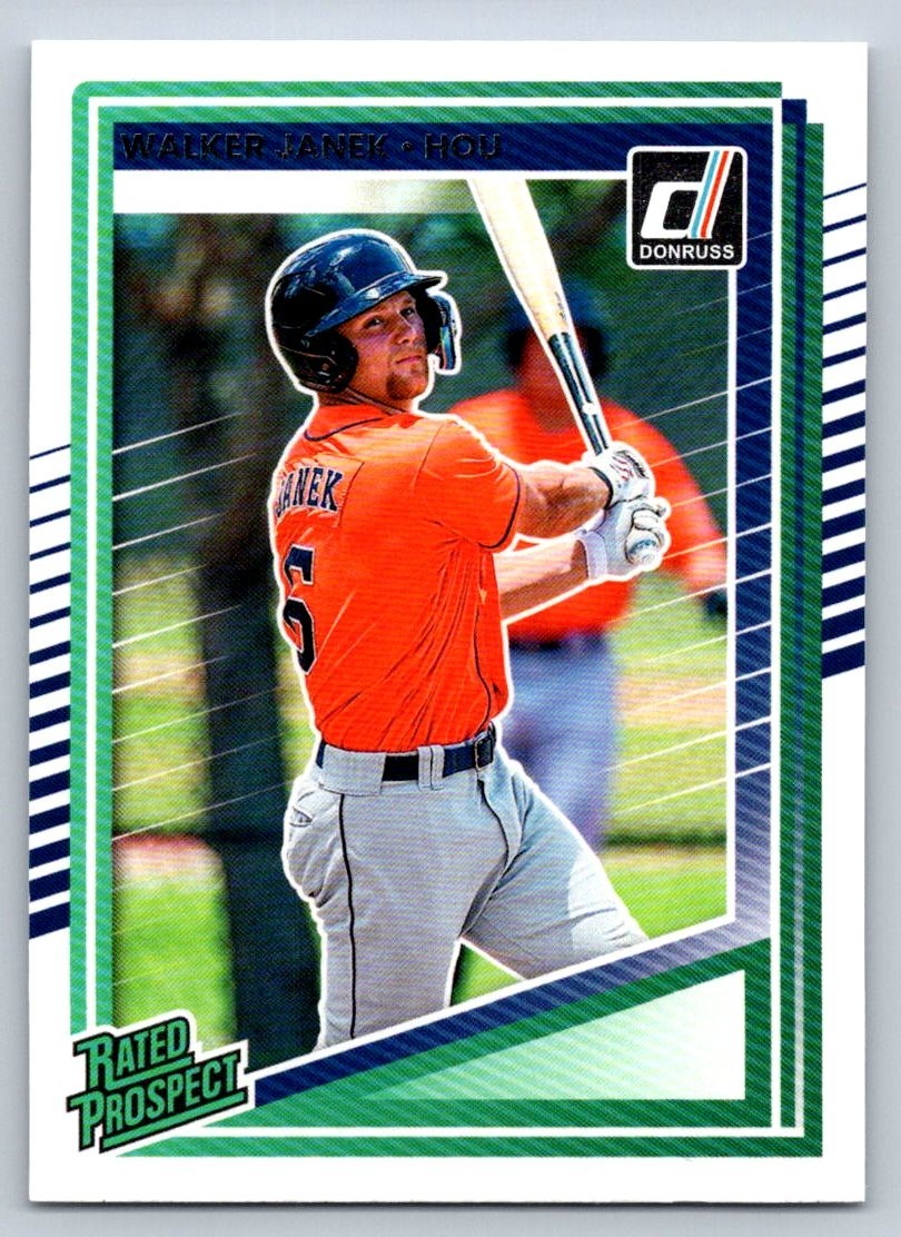 Walker Janek 2025 Donruss #176 Houston Astros