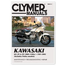 1981-1982 Kawasaki KZ1000 KZ1100 Motorcycle Repair Service Manual