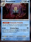 Carte Pokemon AMONISTAR 139/165 HOLO EV3.5 Ecarlate et Violet MEW 151 FR NEUF