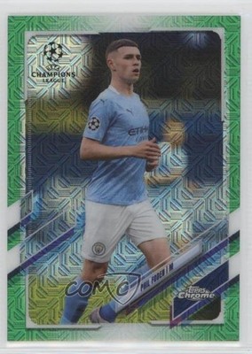 2020-21 Topps UEFA Champions League Japan Edition /99 Phil Foden #34 15qg