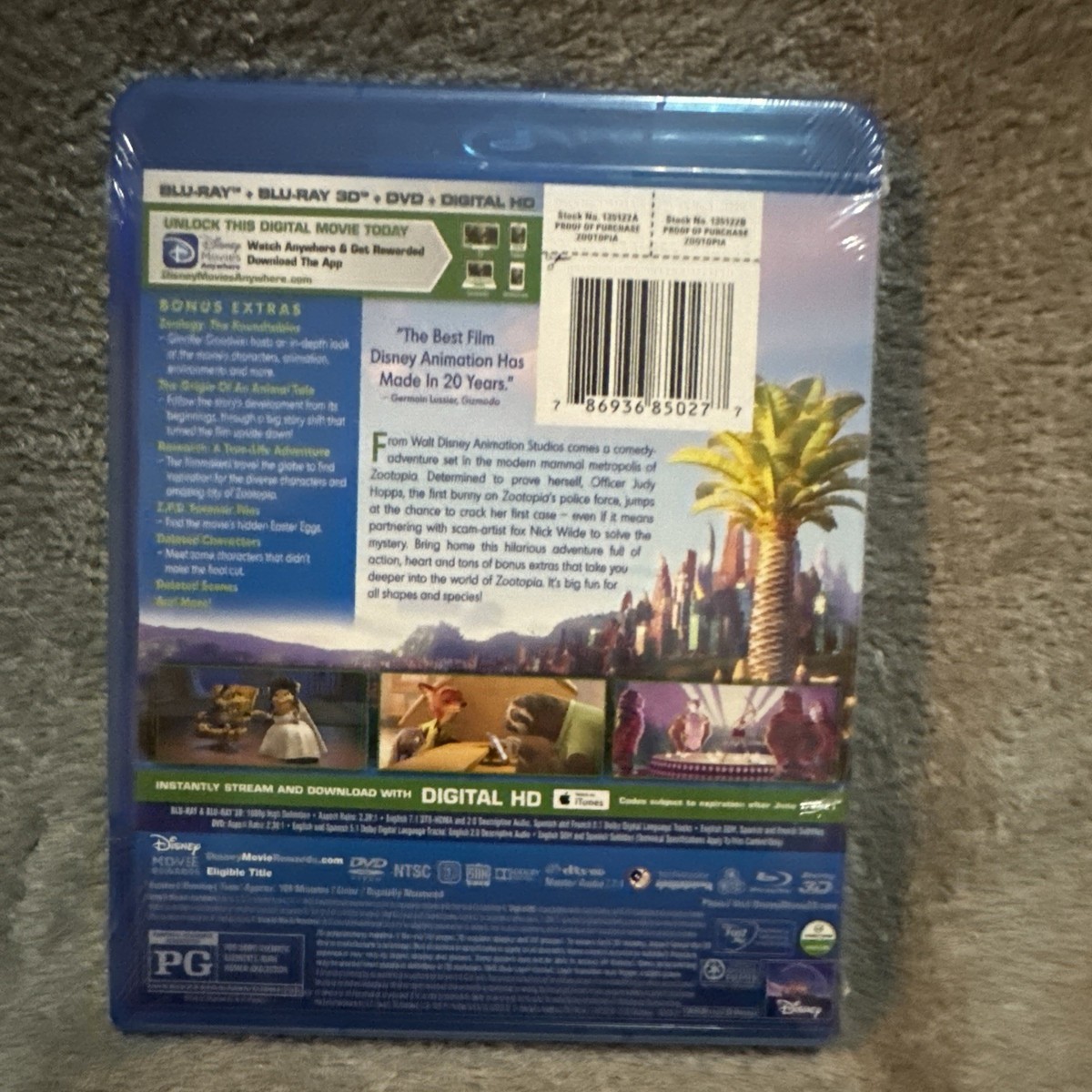 Zootopia (Blu-ray 3D, 2016) for sale online | eBay