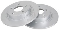 2X Bremsscheibe Beschichtet A.B.S. 18033 FüR P12 Tourer Opel Zafira Astra Cruze