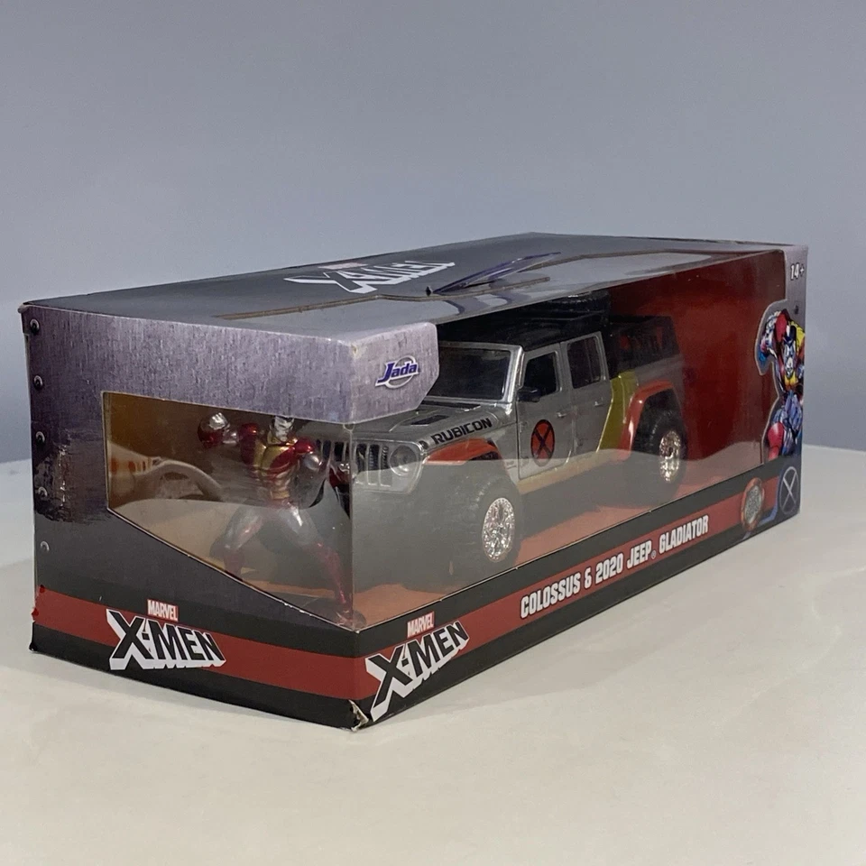 NEW X-Men Colossus and Rubicon Jeep Gladiator Die-Cast Jada - Image 2 of 4