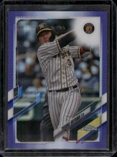 2021 Topps Chrome NPB #154 Yusuke Ohyama Purple Refractor #/299