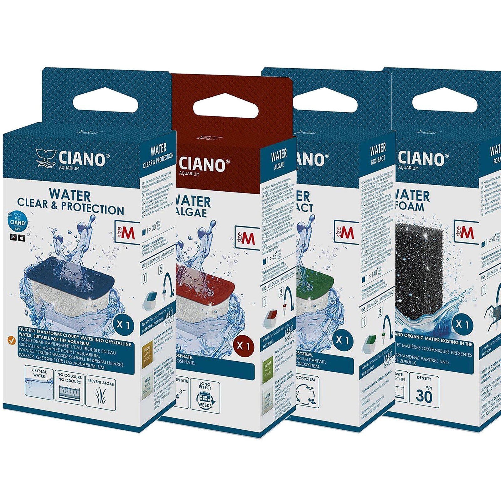 Ciano Blue Water Clear Cartridges - Image 2