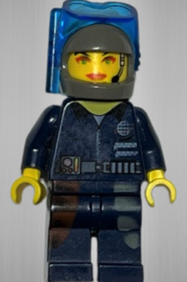 Lego  Minifigur alp025, Alpha Team Mission Deep Sea, Cam Alpha Team Navigator