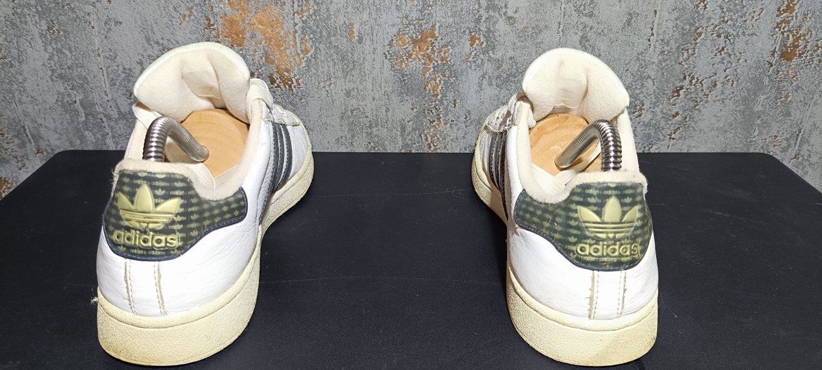 ADIDAS SUPERSTAR TRAINERS SIZE UK5 US5.5 EUR38 24CM SNEAKERS WHITE LOGO ALL  OVER | eBay UK