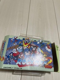 Rockman 2 Famicom Cassette Box With Tray, No Instructions