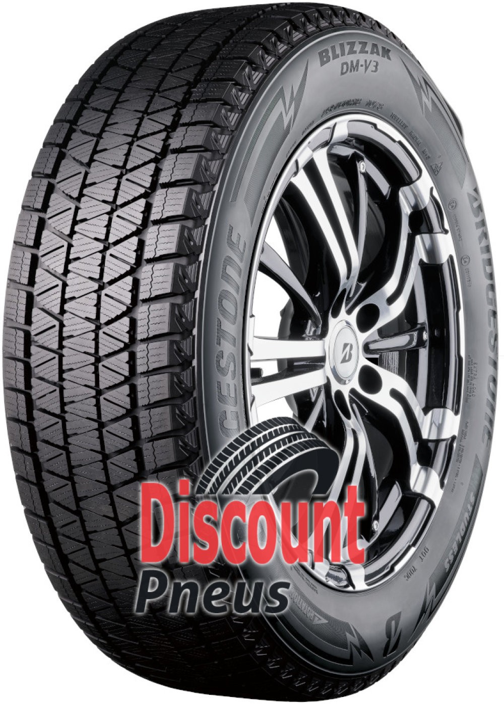 Bridgestone Blizzak DM V3 275/55 R19 pneu hiver grand froid pour vos trajets en montagne