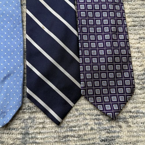 Lot of 8 Brooks Brothers Makers Silk Ties Made USA NYC Striped Geometric Dot image 7
