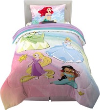 Disney Princess Ariel Kids Bedding Super 4 Piece Twin Size,