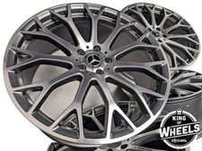 ORIGINAL 21 ZOLL MERCEDES AMG SL R232 FELGEN BICOLOR KREUZSPEICHE TYRES RIMS OEM