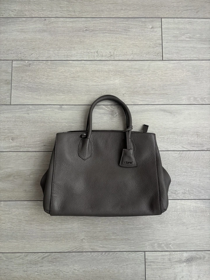 Para mujer Abro Leather Adria Businessshopper ocupado L gris zinc Foto 3 de 4