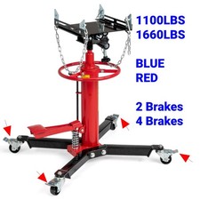 1660lbs 2 Stage Hydraulic Transmission Jack W360swivel Wheel Lift Hoist Brakes