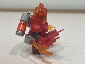 Lego Infearno Lava Jet Pack Minifigure Ultra Agents 70162 w/Bacpack