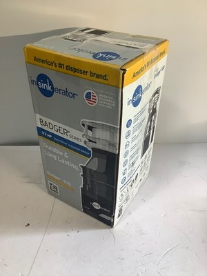 InSinkErator Badger 100 Continuous Feed Garbage Disposal 1/3HP