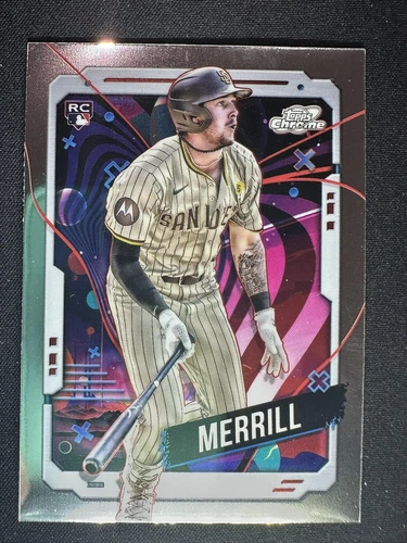 2024 Topps Chrome Cosmic #194 Jackson Merrill Rookie Padres RC