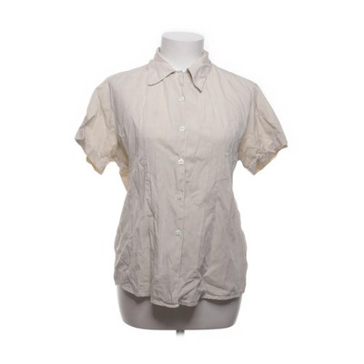 Best Choice, Kurzarmhemd, Größe: M, Beige, Baumwolle, Einfarbig, Damen #0zN