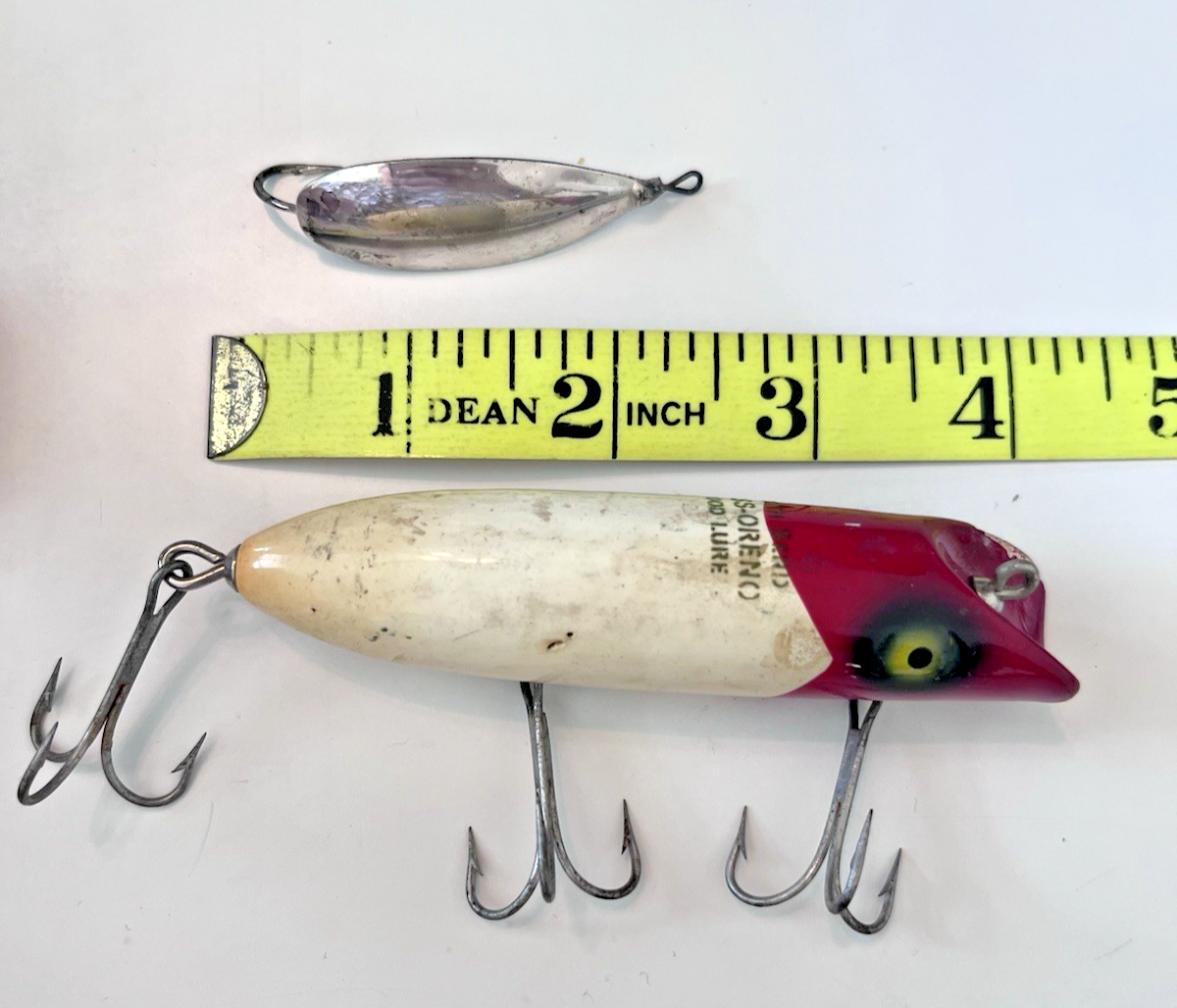 apex lures for lake trout Hot Spot Lures Apex Trout Killer Flame Orange with Black Dot / 1.5