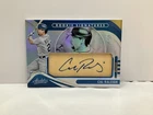 2022 Panini Absolute Cal Raleigh Rookie Signatures Autographed Bat Relic 10/50