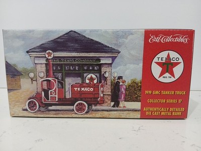 ERTL Texaco 1919 GMC Tanker Truck Bank Collector Series 17 NIB