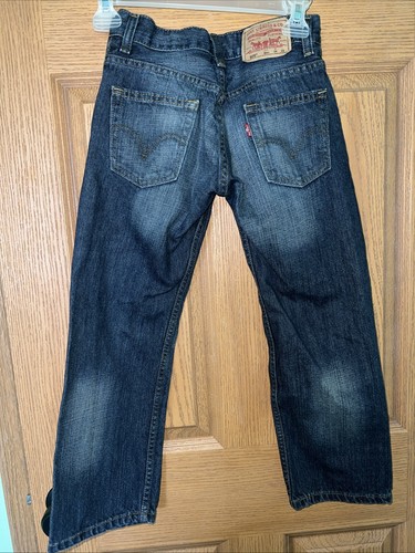 LEVI'S 505 BOYS DENIM JEANS SIZE 8 REG. (24X22) - Picture 2 of 3