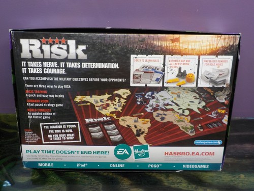 Risk Board Game of Strategic Conquest 2008-Complete - 3 Ways to Play - Picture 2 of 8