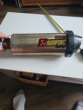 Universal AKRAPOVIC Slip-On Muffler fits 56mm