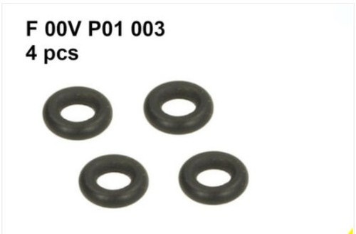 4x Bosch Common Schienen Piezo Einspritzdüse Absperr Seal O Ring Rückfluss Düse - Bild 3 von 5