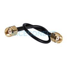 RP-SMA Male to RP-SMA Male  Female Pin Inside  Pigtail Cable RG174 15cm
